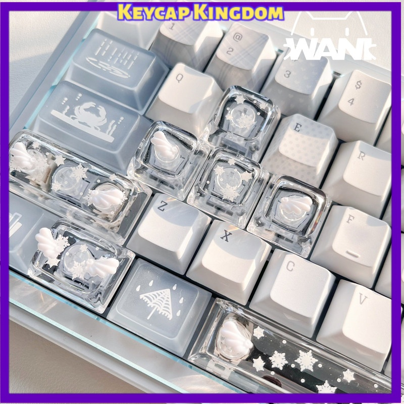 Gaming Accessories Dropshipping Suppliers - Tastiera meccanica a tema fiocco di