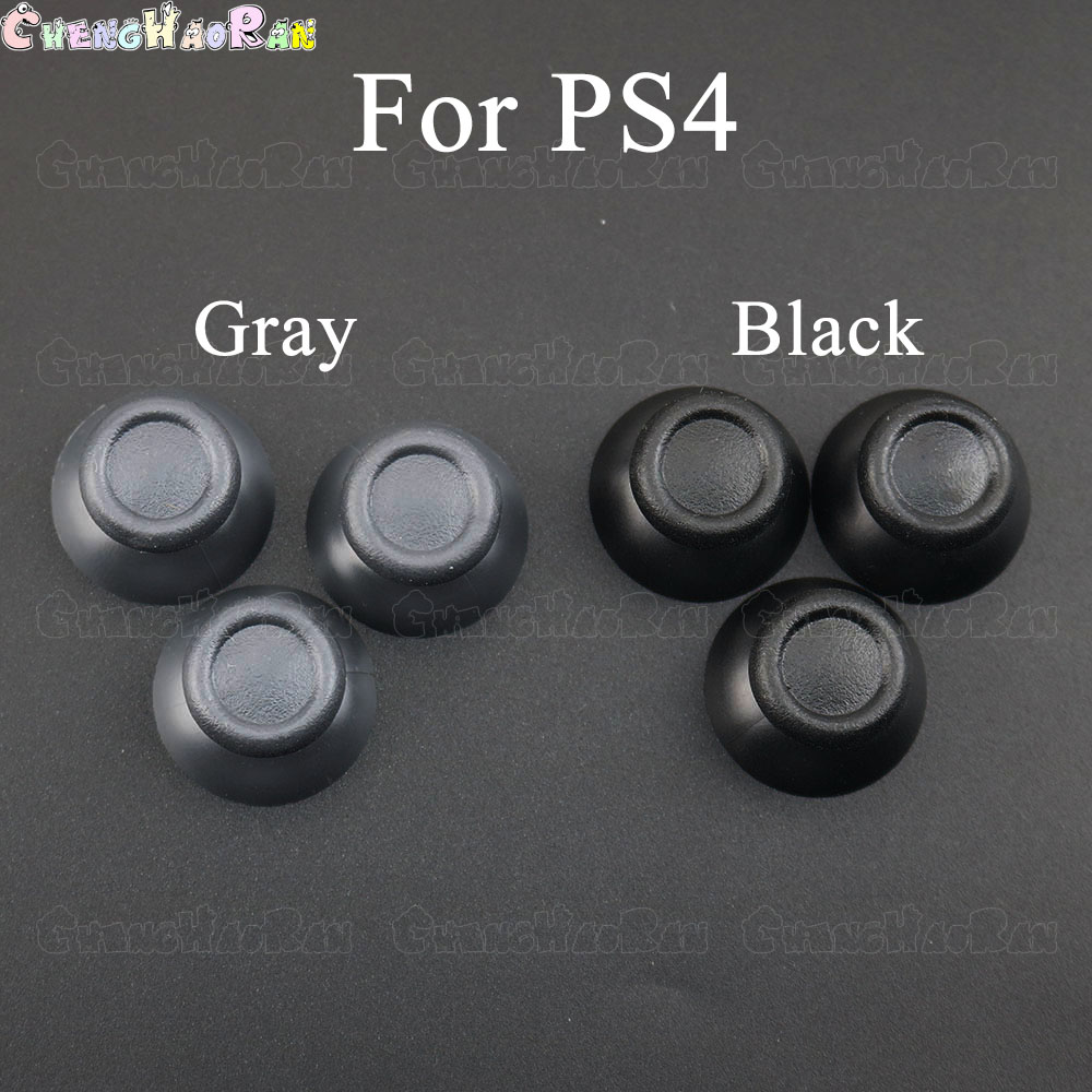 Gaming Accessories Ps4 - 2 pezzi di coperture analogiche grigie