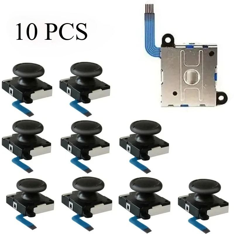 Gaming Accessories Joystick - 10 pz/set Sostituzione Joystick Analogico ThumbStick