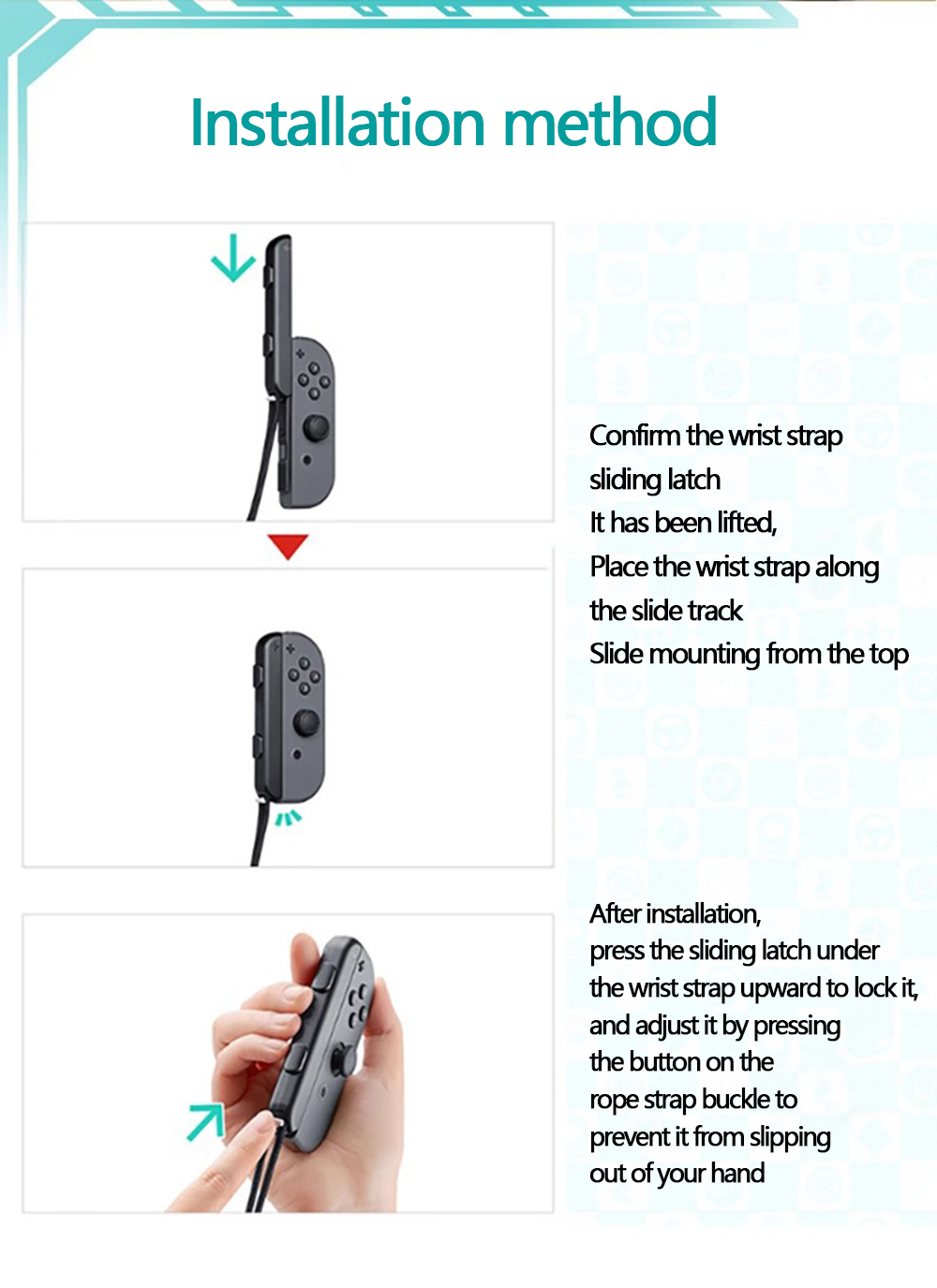 1 Paio di Cinturini da Polso p - Gaming Accessories Joystick recensione e prezzo