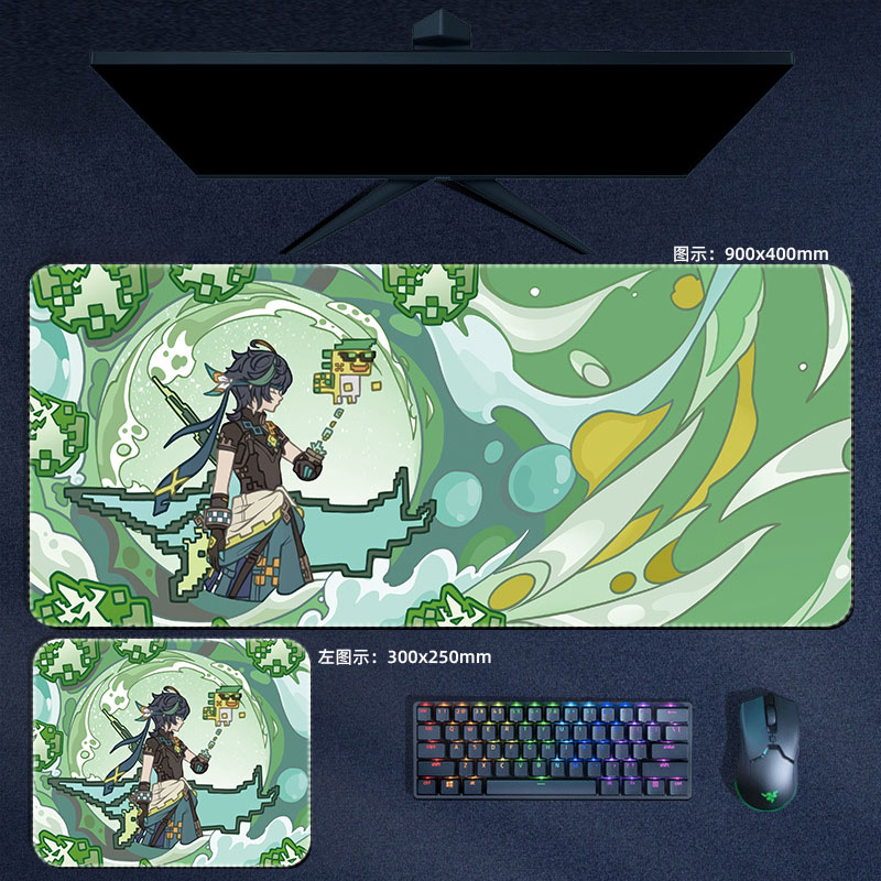 Anime Genshin Impact Mouse Pad - Gaming Accessories For Gaming Desk recensione e prezzo